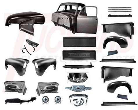 1953 chevy car sheet metal|1953 Chevy sheet metal panels.